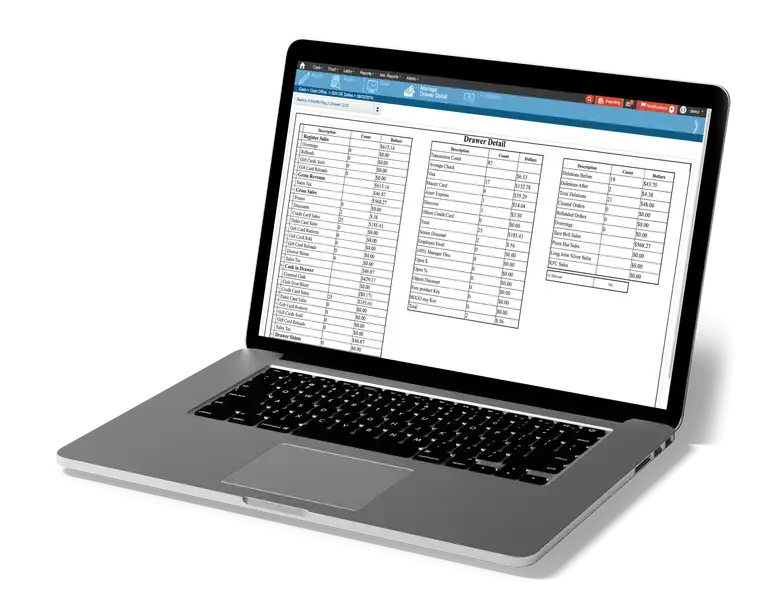 account and cash management large