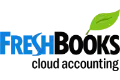 left freshbooks logo