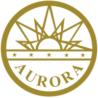 Aurora logo and seal