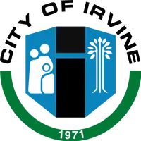 Irvine logo and seal