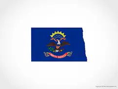 North Dakota logo and seal