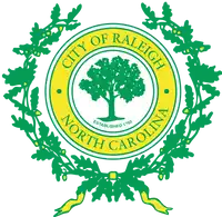 Raleigh logo and seal